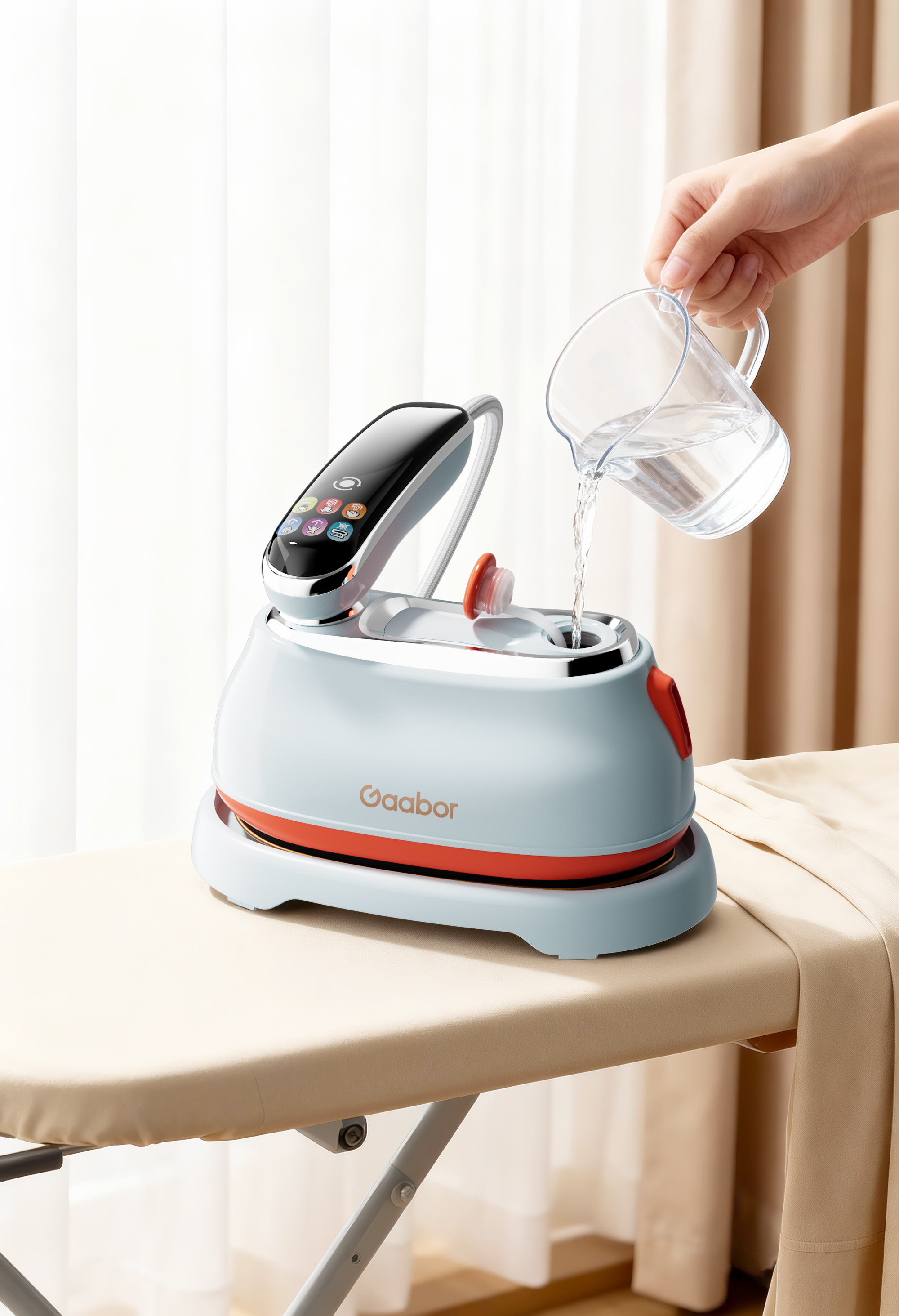 Bàn ủi hơi nước cầm tay HM-T01A hiệu Gaabor