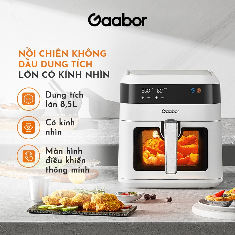 Nồi chiên không dầu 8.5L Gaabor GA-E85AS